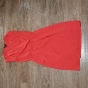 (XS) CHIC By Jacob Dress Minimalist Coastal Vacation Resortwear Solid Color